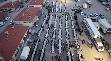 ÇİFTELER AYNI SOFRADA BULUŞTU