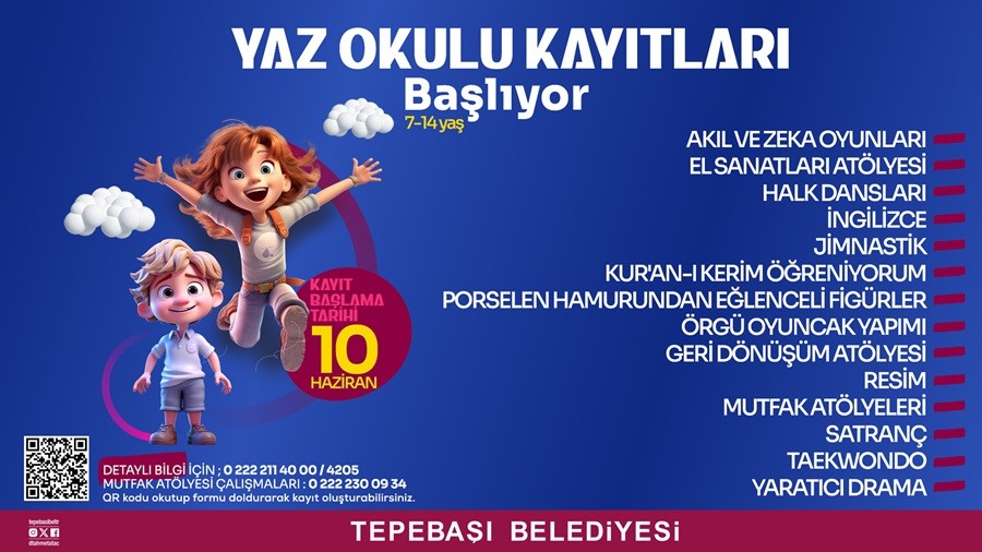 YAZ OKULU KAYITLARI 10 HAZRANDA BALIYOR