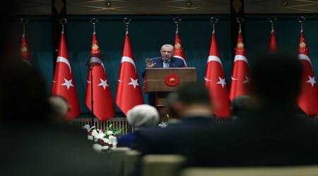 CUMHURBAKANI ERDOAN ORMAN YANGINLARINA AT VERLER PAYLATI