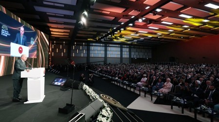 ERDOAN ANTALYA'DAN DNYAYA MESAJ VERD