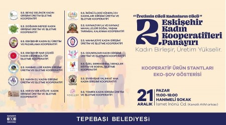 ESK��EH�R'DE BU HAFTA SONU PANAYIR VAR