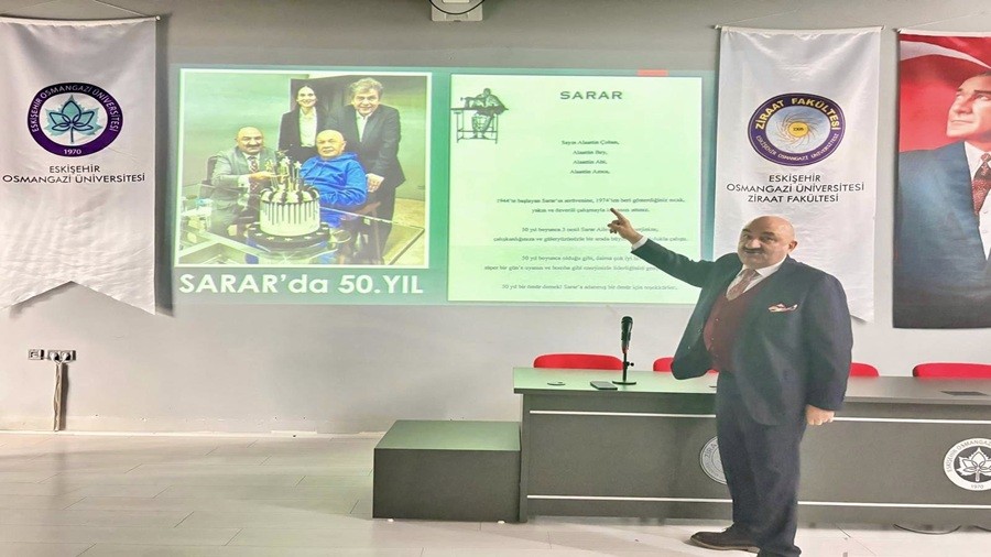 Eskiehirin Kltr Elisi Alaattin oban, Ziraat Fakltesi rencileriyle Tecrbelerini Paylat