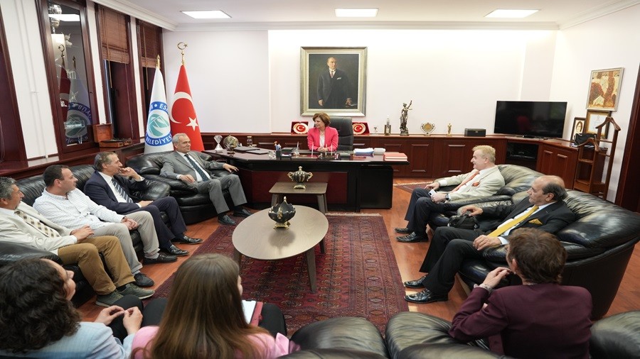 ESKEHR GAZETECLER CEMYETݒNDEN NLCEYE ZYARET