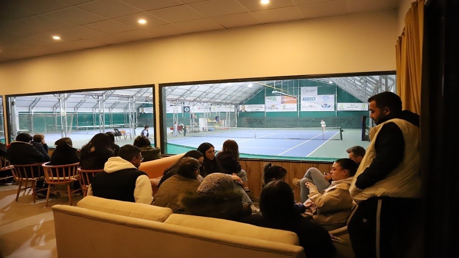 8 MART KADINLAR TEN�S TURNUVASI CO�KUYLA  TAMAMLANDI