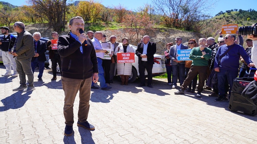 ALPAGUT ALTIN G�M�� MADEN PROJES�NE ATA�'TAN TEPK�