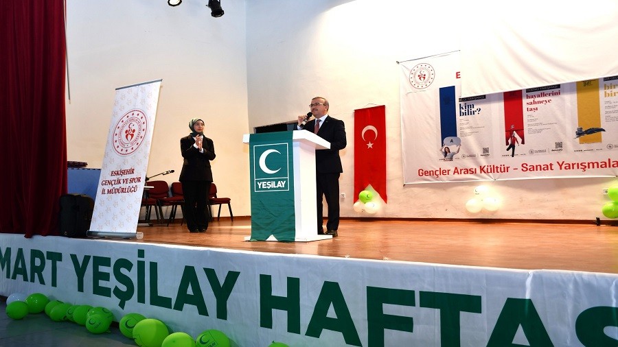ESKİŞEHİR'DE YEŞİLAY HAFTASI SONA ERDİ
