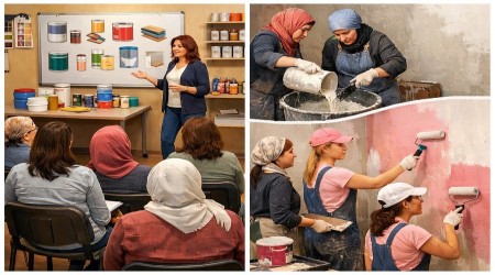 KADINLAR ���N YEPYEN� B�R BECER� KAPISI A�ILIYOR