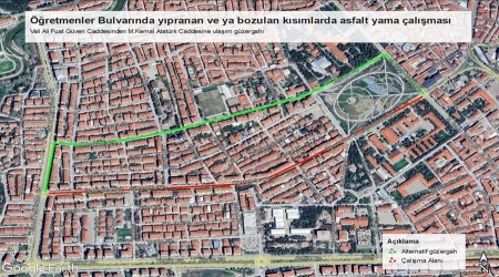 ESKİŞEHİR'DE 4 GÜN BU YOLDA ÇALIŞMA  OLACAK