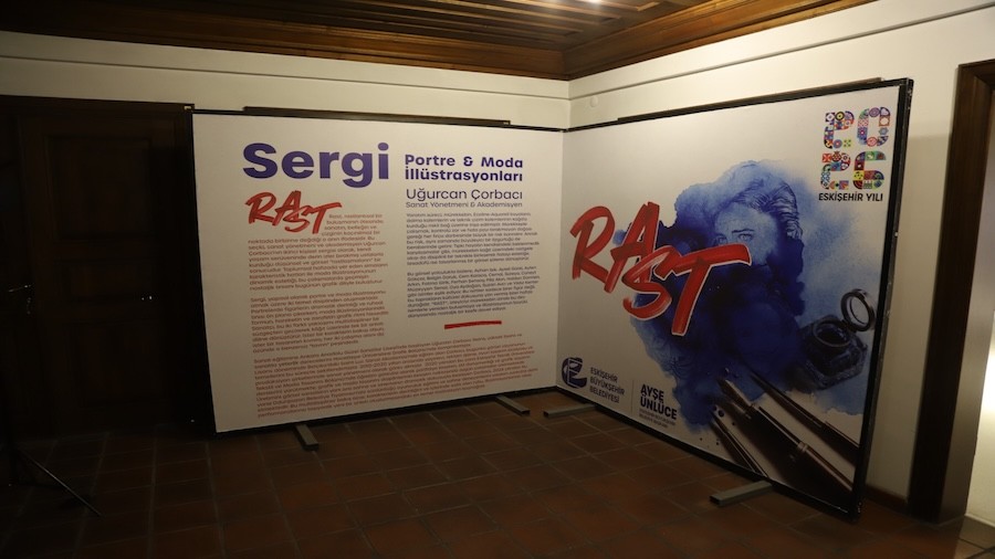 �RAST� SERG�S� SANATSEVERLERLE BULU�TU