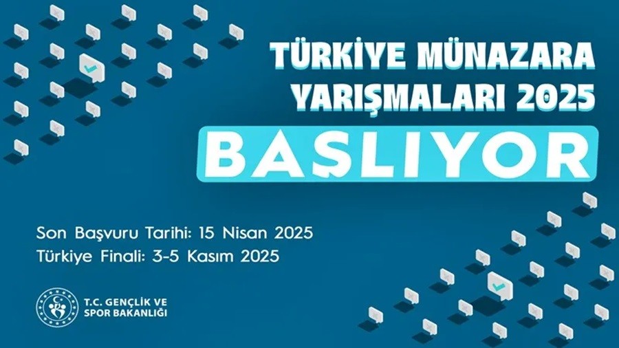 TÜRKİYE MÜNAZARA YARIŞMALARI BAŞLIYOR