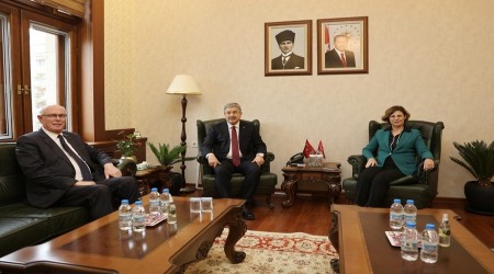 VAL� YILMAZ�A HAYIRLI OLSUN Z�YARET�