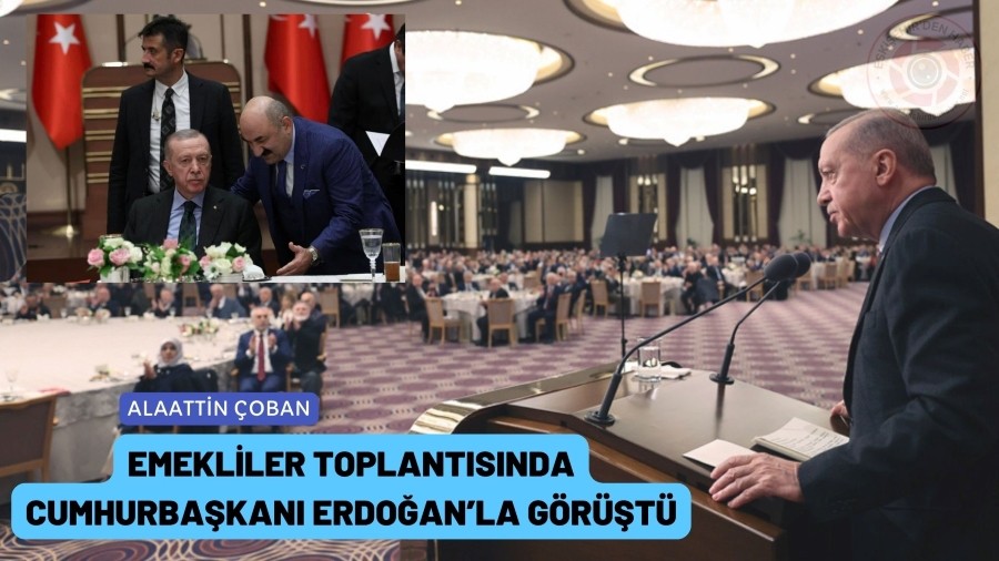 ALAATTN OBAN CUMHURBAKANI ERDOAN'LA  GRT