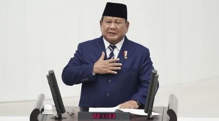 KONUK CUMHURBAKANI TBMM'DE ATATRK' ANLATTI