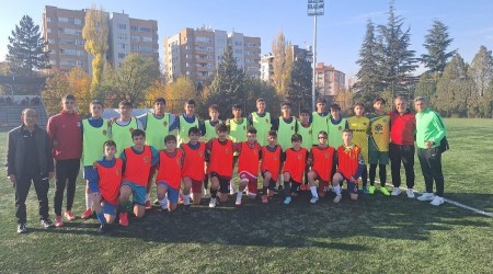 U14 Milli Takm blge semeleri Eskiehirde 