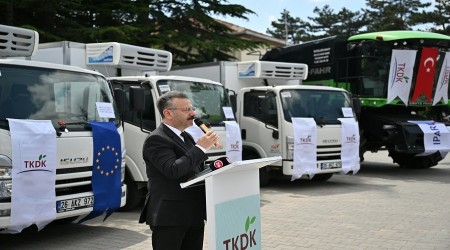 9 adet Frigorifik araç teslim alındı