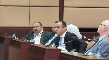 BA�KAN AHMET D�NMEZ B�Y�K�EH�R MECL�S�NDE ZAM ELE�T�R�S�NDE BULUNDU