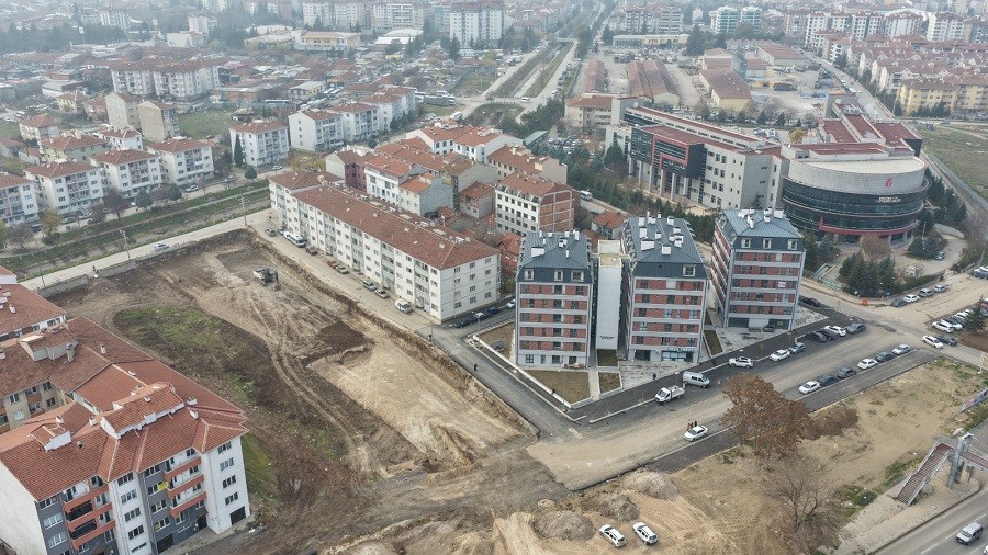 G�NDO�DU 2. ETAP B PROJES�NDE  TEMEL KAZISI BA�LADI