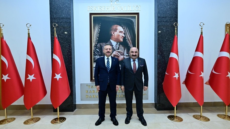 Sarar’dan Vali Aksoy’a Veda Ziyareti