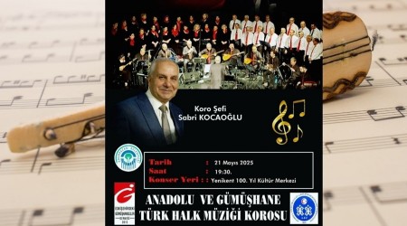 TÜRK HALK MÜZİĞİ KONSERİ DÜZENLENECEK