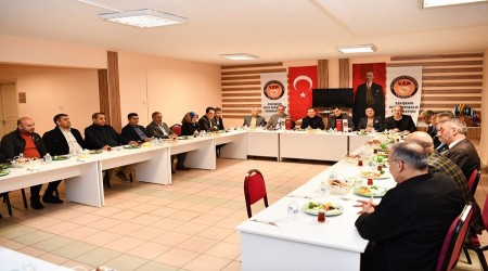 BAŞKAN ATAÇ’TAN DOST DERNEKLER FEDERASYONU’NA ZİYARET