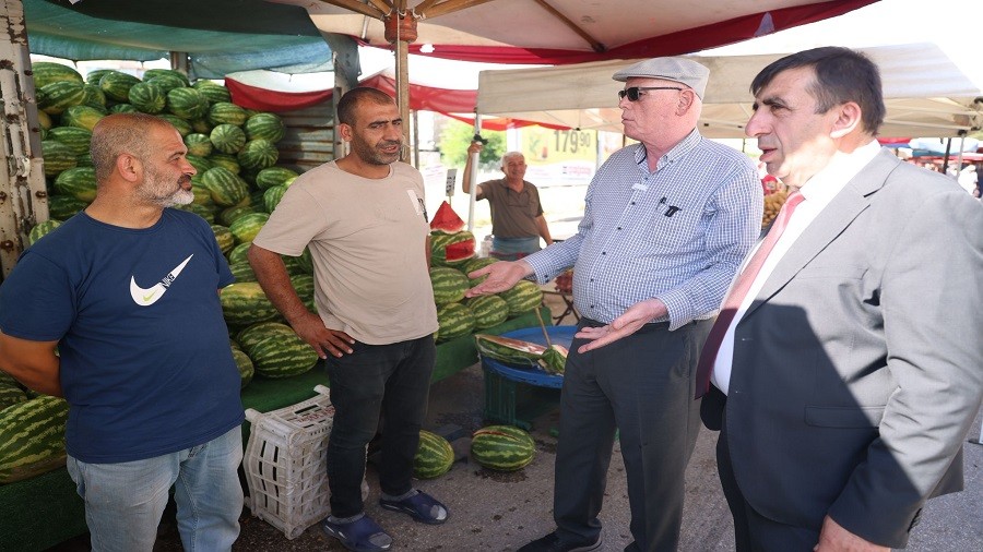 Bakan Kurt ARPAda Nabz Yoklad: Esnaf ve vatandan taleplerini dinledi