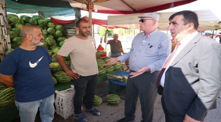 Bakan Kurt ARPAda Nabz Yoklad: Esnaf ve vatandan taleplerini dinledi