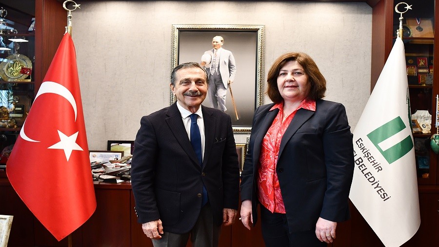 FTELER BELEDYE BAKANI KONAKCIDAN BAKAN ATAǒA  ZYARET