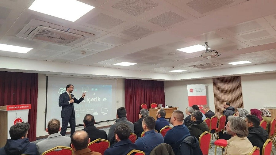 Eski�ehir M�ft�l��� Personeline "Dijital Medya� E�itimi* Verdi