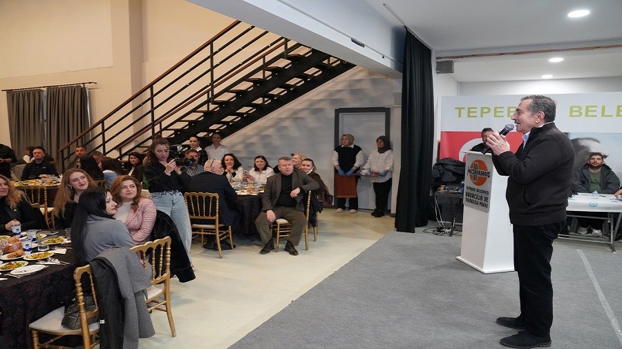 MUHTARLAR TEPEBA�I�NIN KARDE�L�K SOFRASINDA BULU�TU