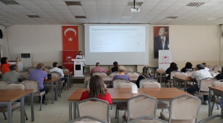SGARA'NIN ZARARLARI ANLATILDI