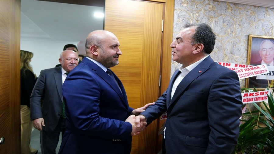 Ba�kan Albayrak�tan MHP �l Ba�kan� Sezer�e hay�rl� olsun ziyareti�