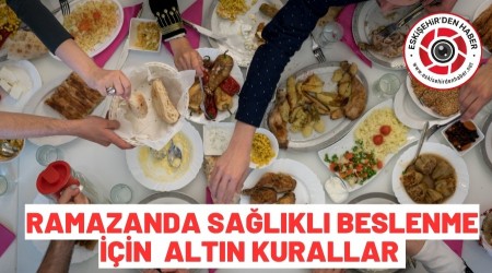 �FTAR VE SAHURDA DENGEL� BESLENMEN�N �P U�LARI