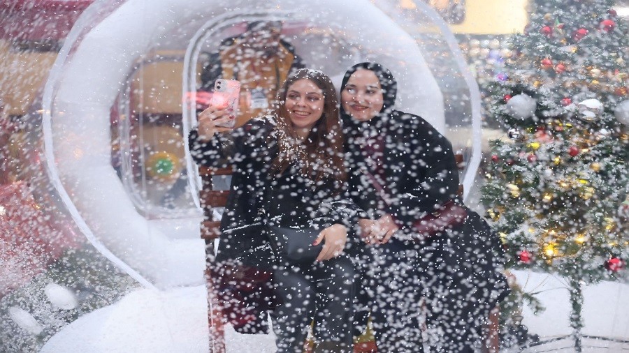 Odunpazar� Yeni Y�l Pazar��na yo�un ilgi