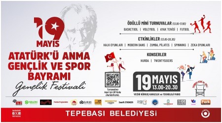 19 MAYIS COŞKUSU TEPEBAŞI’NDA YAŞANACAK