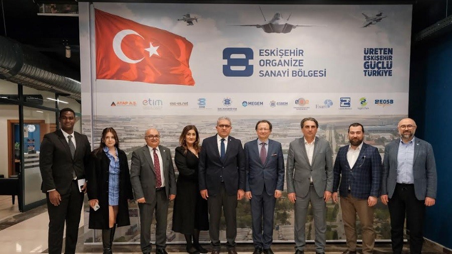 BRÜKSEL TİCARET ATAŞESİ’NDEN ESKİŞEHİR OSB’YE İŞ BİRLİĞİ ZİYARETİ