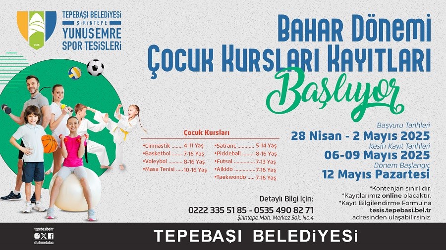 OCUKLARA YNELK KURSLAR N KAYITLAR BALADI