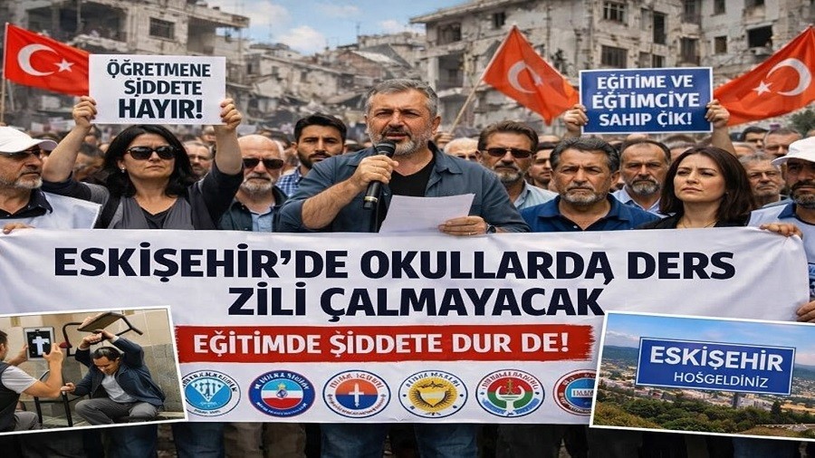 ESK��EH�R'DE ��RK�N SALDIRI ���N ��RETMENLER EYLEM YAPACAK