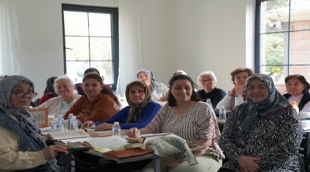 TEPEBA�I�NDA KADINLARA �OK Y�NL� DESTEK