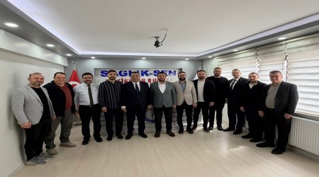 Eski�ehir�de T�rkiye Gen�lik Vakf�'dan Sa�l�k-Sen'e Ziyaret