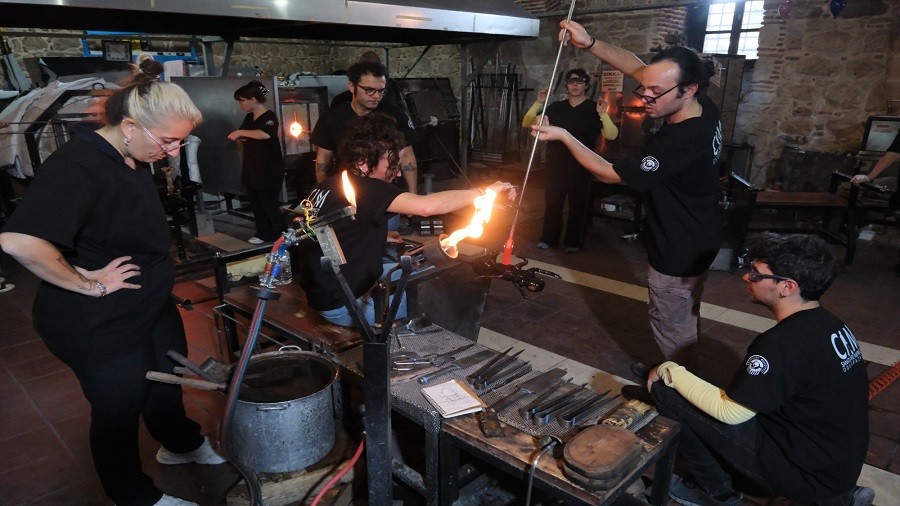 Odunpazar, camn ve lletann bysyle parlayacak