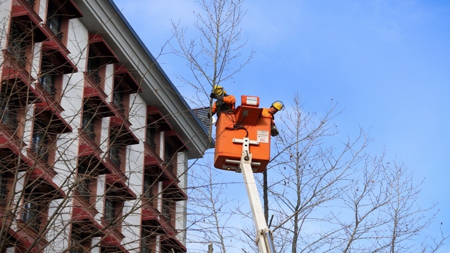 PARK BAH�ELER'DEN KI� BUDAMASI