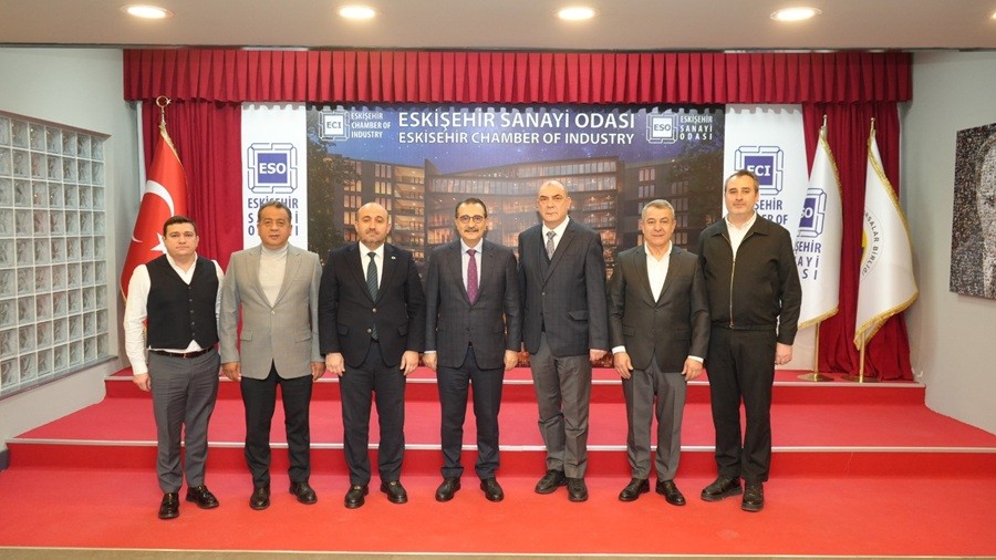 Fatih D�nmez�den Eski�ehir Sanayi Odas��na Ziyaret