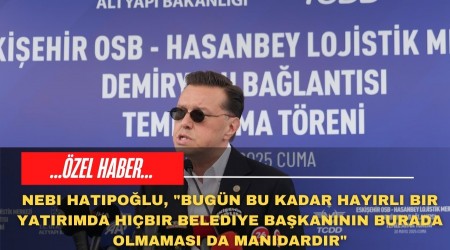 NEB HATPOLU "CHP'L BELEDYE BAKANLARI NEDEN YOK"