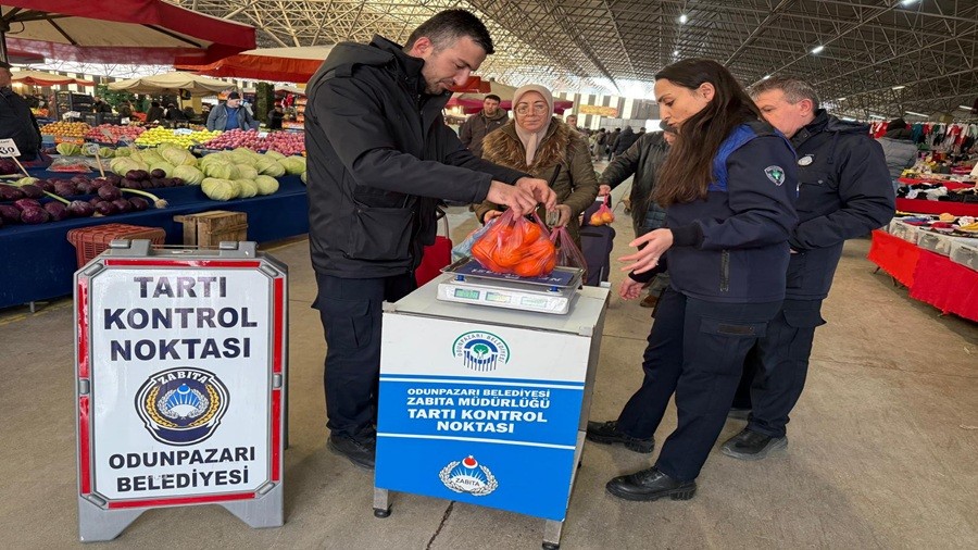 ODUNPAZARI'NDA PAZAR DENET�M�