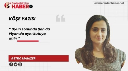 Oyun sonunda Şah da Piyon da aynı kutuya atılır