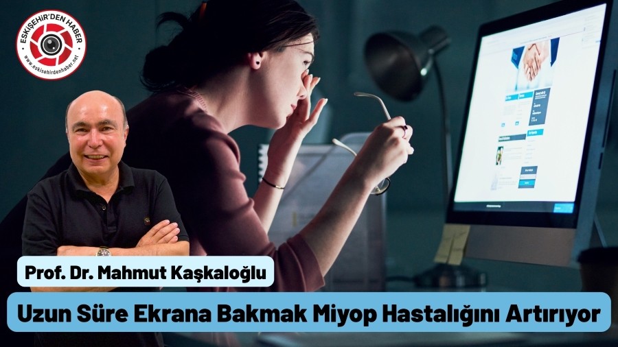 Uzun S�re Ekrana Bakmak Miyop Hastal���n� Art�r�yor