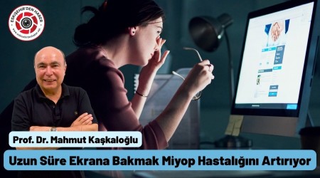 Uzun S�re Ekrana Bakmak Miyop Hastal���n� Art�r�yor