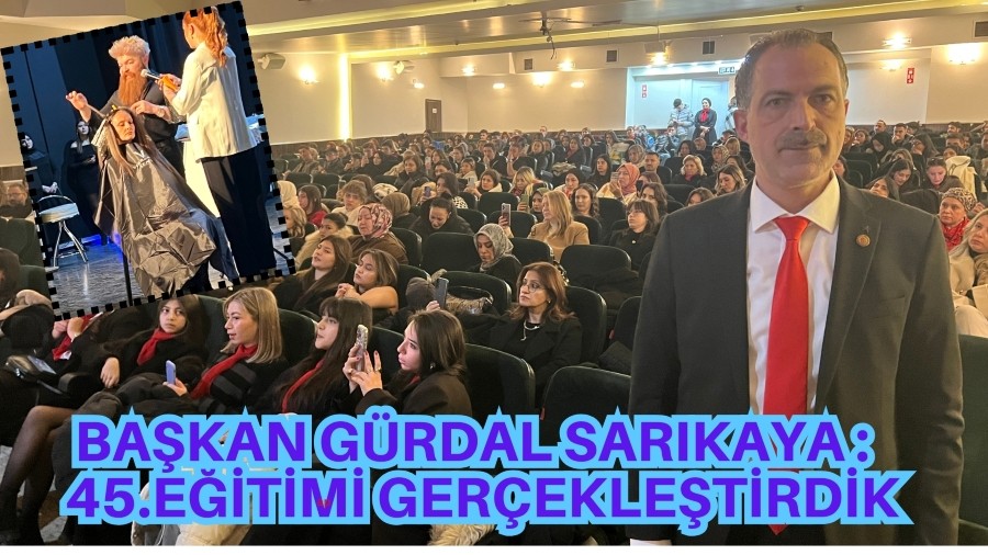G�rdal Sar�kaya Fark�: Eski�ehir�de Berber ve Kuaf�rlere 45. E�itim